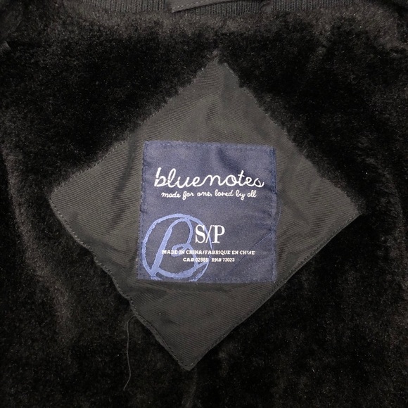 Bluenotes black winter parka - Picture 4 of 4